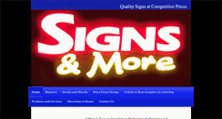 Desktop Screenshot of lwrsignsandmore.com